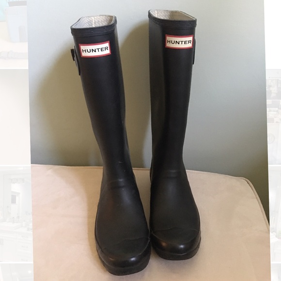 Hunter Original Tall Rain Boots - Picture 4 of 5